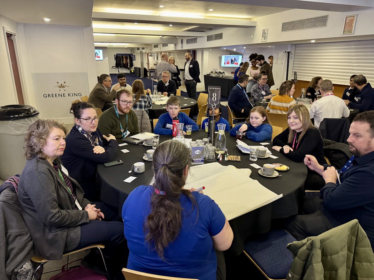 Group of people in room